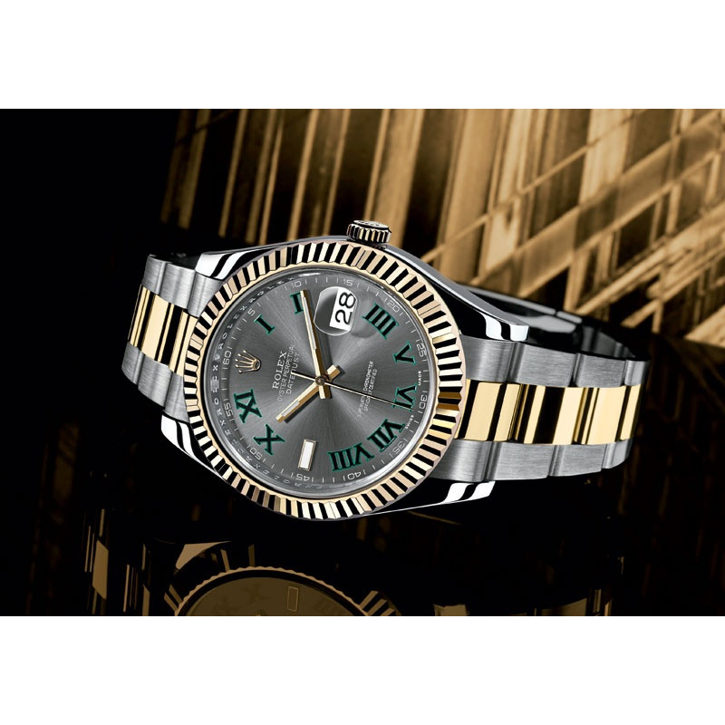 Rolex Datejust II 41mm - Steel and Yellow Gold - Fluted Bezel