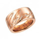 Кільце Chopard Chopardissimo рожеве золото, діаманти (826580-5210)