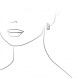 Сережки Chopard Chopardissimo біле золото, діаманти (837031-1002)