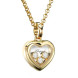 Подвеска Chopard Happy Diamonds желтое золото, бриллианты (794611-0001)