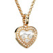 Подвеска Chopard Happy Diamonds розовое золото, бриллианты (794502-5001)
