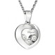 Подвеска Chopard Happy Diamonds Icons белое золото, бриллианты (799203-1001)