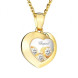 Подвеска Chopard Happy Diamonds Icons желтое золото, бриллианты (799203-0001)