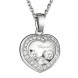 Подвеска Chopard Happy Diamonds Icons белое золото, бриллианты (799203-1003)