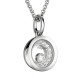 Подвеска Chopard Happy Diamonds Very белое золото, бриллианты (797789-1001)