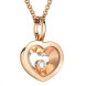 Підвіска Chopard Happy Diamonds Very рожеве золото, діамант (797773-5001)