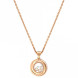 Подвеска Chopard Happy Diamonds Emotion розовое золото, бриллианты (799216-5001)