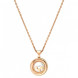 Подвеска Chopard Happy Diamonds Emotion розовое золото, бриллианты (799216-5001)