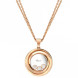 Підвіска Chopard Happy Diamonds Emotion рожеве золото, діаманти (799217-5001)