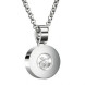 Подвеска Chopard Happy Diamonds Icons белое золото, бриллиант (793086-1001)