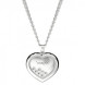 Подвеска Chopard Happy Diamonds Icons белое золото, бриллианты (799202-1001)