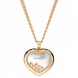 Подвеска Chopard Happy Diamonds Icons розовое золото, бриллианты (799202-5001)