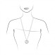 Підвіска Chopard Happy Diamonds Icons біле золото, діаманти (799202-1003)