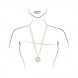 Підвіска Chopard Happy Diamonds Icons рожеве золото, діаманти (799202-5003)