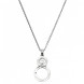 Подвеска Chopard Happy Diamonds 8 белое золото, бриллианты (799209-1003)