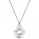 Подвеска Chopard Happy Diamonds 8 белое золото, бриллианты (799210-1001)