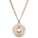 Подвеска Chopard Happy Diamonds 8 розовое золото, бриллианты (799211-5001)