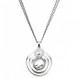 Підвіска Chopard Happy Diamonds 8 біле золото, діаманти (799211-1003)