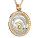 Подвеска Chopard Happy Spirit белое, розовое золото, бриллианты (795425-9001)