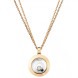 Подвеска Chopard Happy Spirit белое, розовое золото, бриллиант (795405-9001)