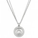 Підвіска Chopard Happy Spirit біле золото, діаманти (795422-1001)