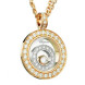 Підвіска Chopard Happy Spirit біле, рожеве золото, діаманти (795422-9002)