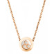 Колье Chopard Happy Diamonds Icons розовое золото, бриллианты (819562-5001)