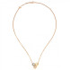 Колье Chopard Happy Diamonds Icons белое, желтое, розовое золото, бриллианты (819390-9002)