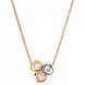 Колье Chopard Happy Diamonds Icons белое, желтое, розовое золото, бриллианты (819390-9002)