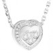 Колье Chopard Happy Diamonds Icons белое золото, бриллианты (819203-1002)