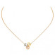 Колье Chopard Happy Diamonds Icons белое, желтое, розовое золото, бриллианты (819390-9001)
