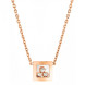 Кольє Chopard Happy Diamonds Icons рожеве золото, діаманти (819224-5001)