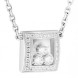 Колье Chopard Happy Diamonds Icons белое золото, бриллианты (819224-1002)