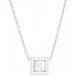 Колье Chopard Happy Diamonds Icons белое золото, бриллианты (819224-1002)