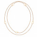 Колье Chopard Happy Diamonds Icons розовое золото, бриллианты (819209-5001)