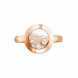Кольцо Chopard Happy Diamonds Icons розовое золото, бриллианты (829562-5010)