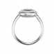 Кольцо Chopard Happy Diamonds Icons белое золото, бриллианты (829562-1039)