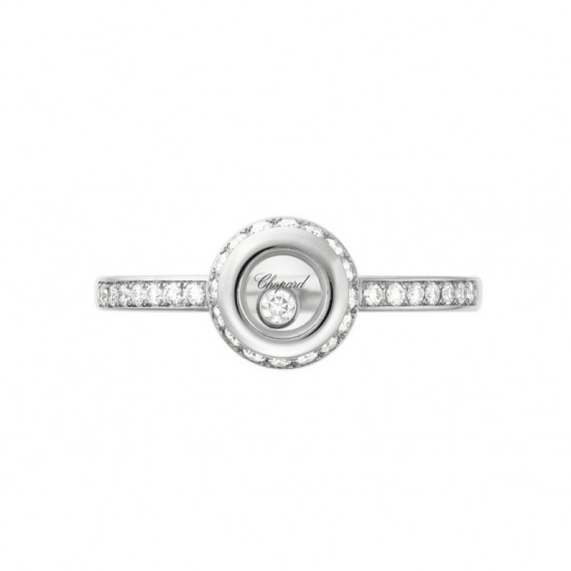Кольцо Chopard Miss Happy белое золото, бриллианты (829013-1110)
