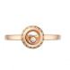 Кольцо Chopard Miss Happy розовое золото, бриллиант (829012-5110)