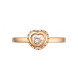 Кільце Chopard Miss Happy рожеве золото, діаманти (829008-5110)