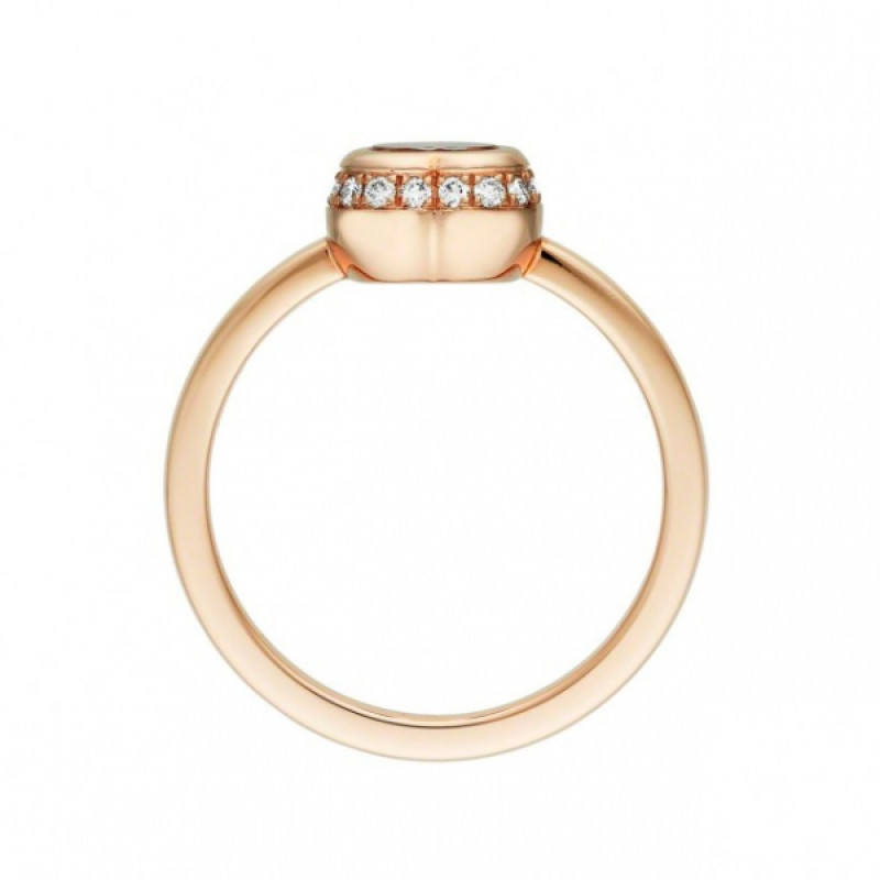 Кольцо Chopard Miss Happy розовое золото, бриллианты (829008-5110)