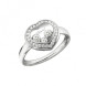 Кольцо Chopard Happy Diamonds Icons белое золото, бриллианты (829203-1039)