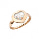 Кольцо Chopard Happy Diamonds Icons розовое золото, бриллианты (829203-5010)
