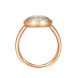 Кольцо Chopard Happy Diamonds Icons розовое золото, бриллианты (829203-5039)