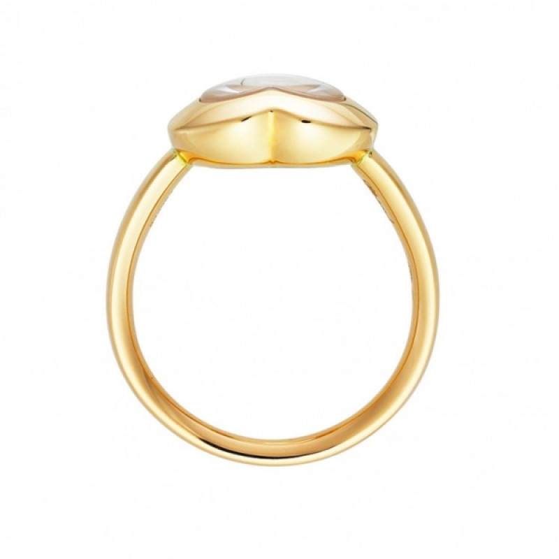 Кольцо Chopard Happy Diamonds Icons желтое золото, бриллианты (829203-0010)