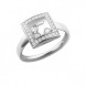 Кольцо Chopard Happy Diamonds Icons белое золото, бриллианты (829224-1039)