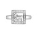 Кольцо Chopard Happy Diamonds Icons белое золото, бриллианты (829224-1039)