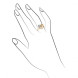 Кольцо Chopard Happy Diamonds Icons белое, желтое, розовое золото, бриллианты (829390-9110)