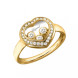 Кільце Chopard Happy Diamonds Icons жовте золото, діаманти (829203-0039)
