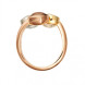 Кольцо Chopard Happy Diamonds Icons белое, розовое, желтое золото, бриллианты (829390-9010)